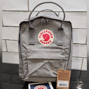 NEW Fjallraven Kanken Mini Backpack (Fog)